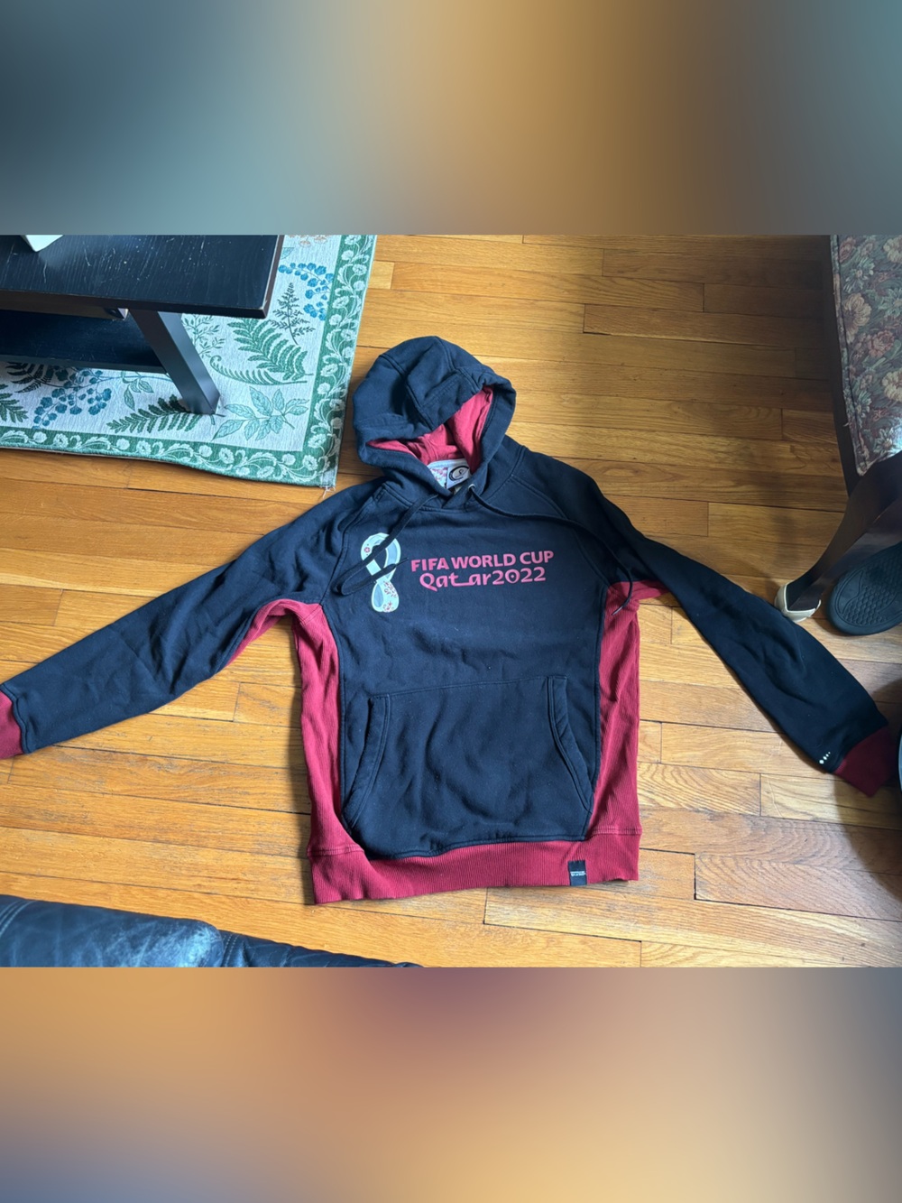 Official FIFA 2022 World Cup Hoodie )Medium)